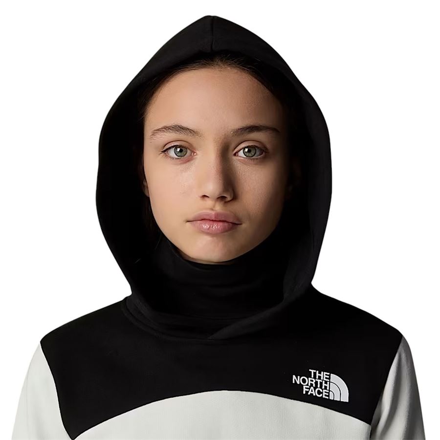 Felpa con cappuccio Back Logo dalla vestibilità ampia da bambina The North Face | NF0A89HCQLI